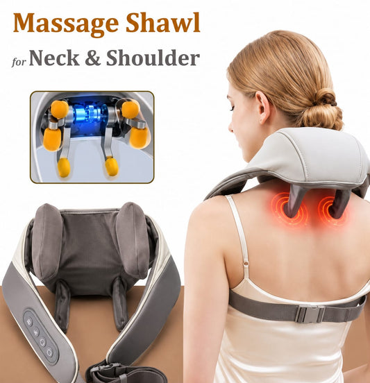 Neck And shoulder Back massager with Heat Deep Kneading Massage for Neck Back