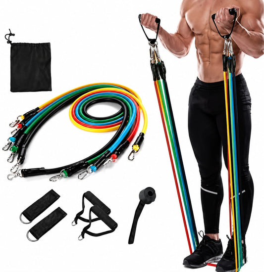 11 Piece Gym Power Resistance Band