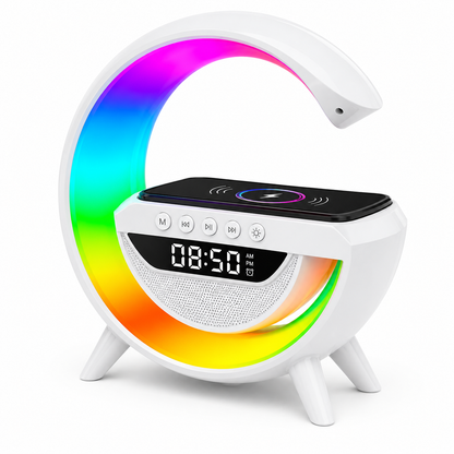 LED Wireless Charging Speaker with RGB