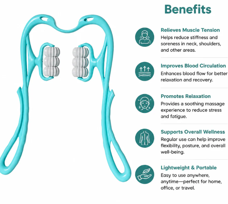 Neck Roller Massager Neck Massager
